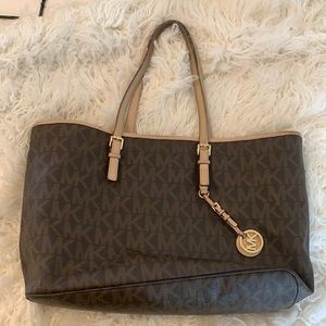Michael Kors Monogram Shoulder Bag